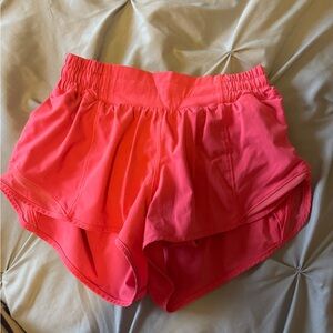 Lululemon Athletica Bright Pink Athletic Shorts